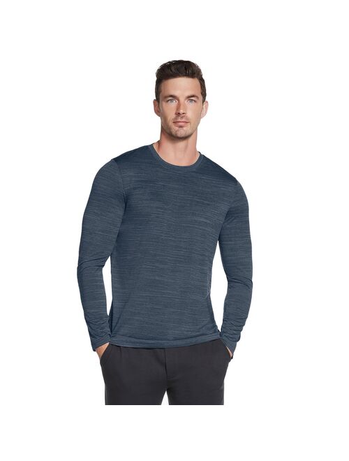 Men's Skechers® Moisture Wicking GOwalk On The Road L/S Tee