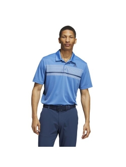 Moisture Wicking Primegreen Check Print Polo