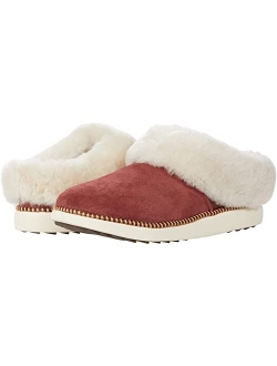 Ku'i Slipper, Women's Slip-On Shoes, Genuine Shearling & Premium Nubuck Leather, Drop-In Heel Design, Cozy & Ultra-Soft Comfort Fit