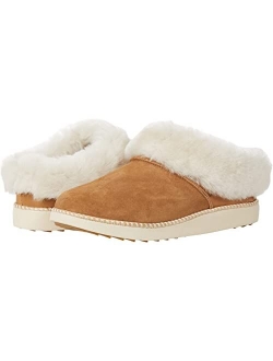 Ku'i Slipper, Women's Slip-On Shoes, Genuine Shearling & Premium Nubuck Leather, Drop-In Heel Design, Cozy & Ultra-Soft Comfort Fit