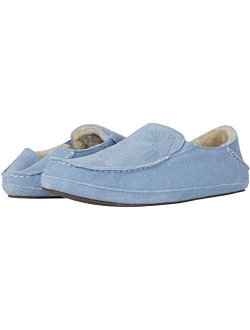 Nohea Slipper, Women's Slip-On Shoes, Genuine Shearling & Premium Nubuck Leather, Drop-In Heel Design, Cozy & Ultra-Soft Comfort Fit