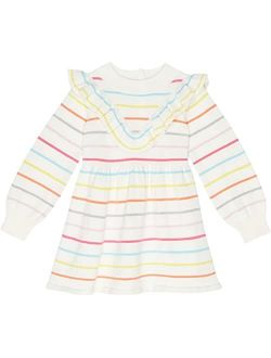 Ruffle Front Sweaterdress (Toddler/Little Kids/Big Kids)