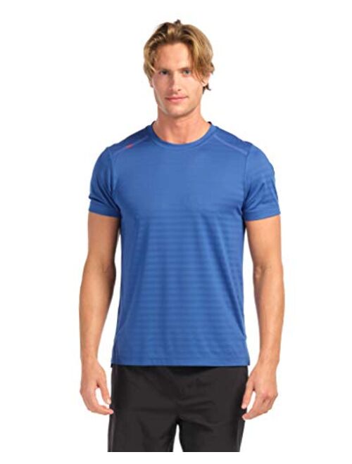 Rhone Swift Short Sleeve Moisture Wicking Workout Shirts for Men with Anti-Odor,  Technology