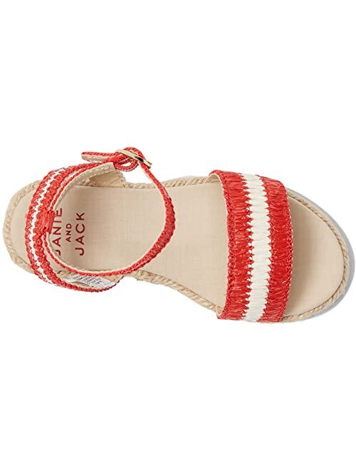 Janie and Jack Straw Espadrille (Toddler/Little Kids/Big Kids)