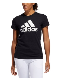 Women's Cotton Moisture Wicking Badge of Sport T-Shirt