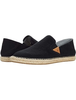 Kaula Pa'a Kapa Women's Espadrilles, Linen Slip-On Shoes with Lightweight Drop-in Heel Design, Braided Water-Resistant Jute & Wet Grip Soles