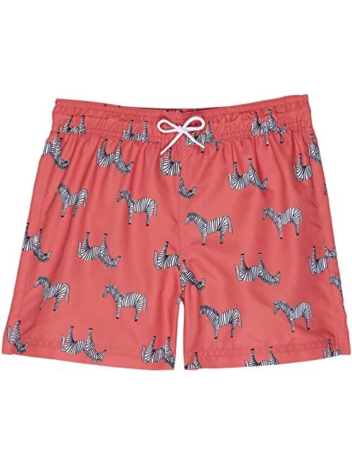 Janie and Jack Printed Swim Shorts (Toddler/Little Kids/Big Kids)