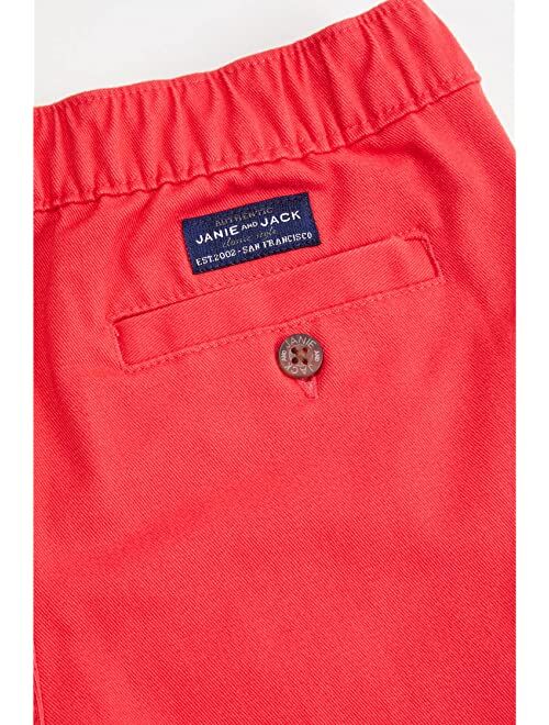 Janie and Jack Twill Pull-On Shorts (Toddler/Little Kids/Big Kids)