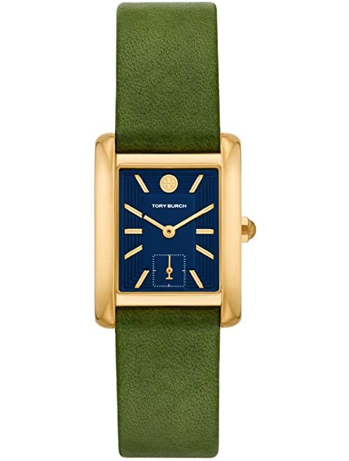 Tory Burch The Eleanor Two-Hand Subsecond, Gold-Tone Stainless Steel Watch