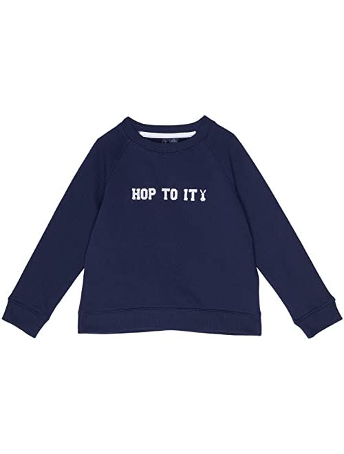 Janie and Jack Embroidered Sweatshirt (Toddler/Little Kids/Big Kids)