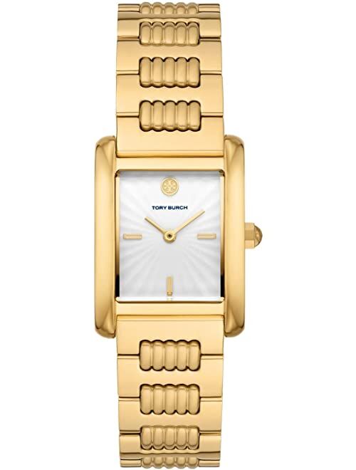 Tory Burch The Eleanor Two-Hand, Gold-Tone Stainless Steel Watch