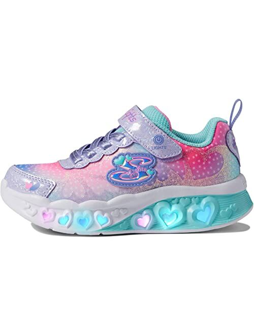 SKECHERS KIDS Sport Lighted - Flutter Heart Lights - Simply Love 302315L (Little Kid/Big Kid)