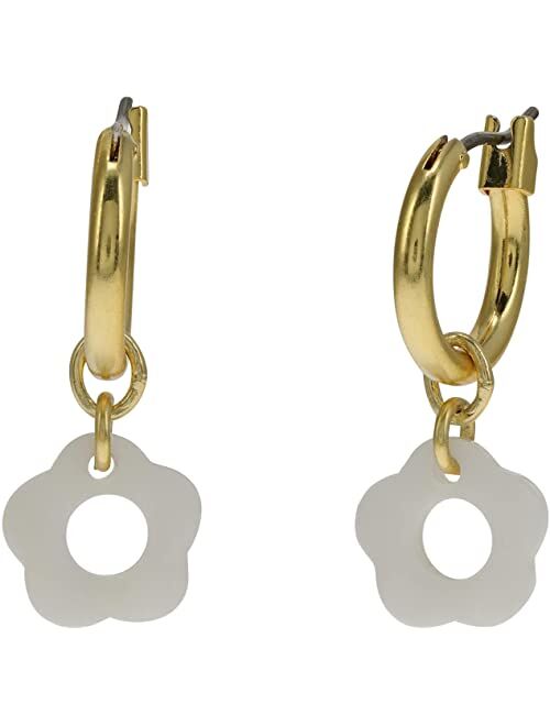 Madewell Retro Daisy Hoop Earrings