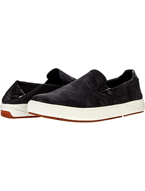 OLUKAI Lae'ahi Pa'i Men's Slip On Sneakers, Lightweight Barefoot Feel & Breathable All-Weather Shoes, Drop-in Heel & Comfort Fit