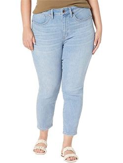 Plus Size 10" High-Rise Skinny Crop Tencel in Carlton Hemp