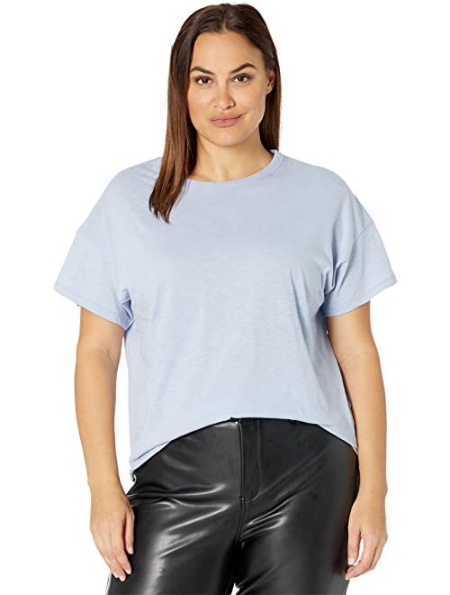 Madewell Plus Size Whisper Cotton Rib Crew Neck Tee