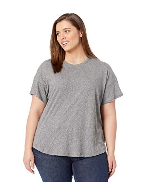 Madewell Plus Size Whisper Cotton Rib Crew Neck Tee