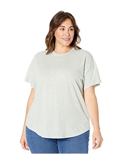 Madewell Plus Size Whisper Cotton Rib Crew Neck Tee