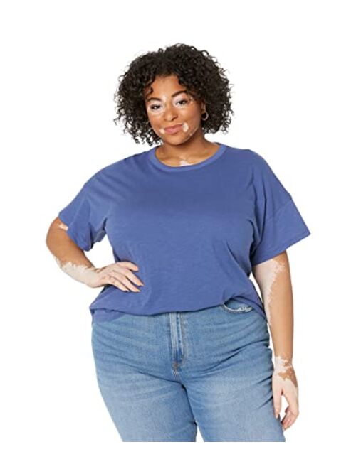 Madewell Plus Size Whisper Cotton Rib Crew Neck Tee