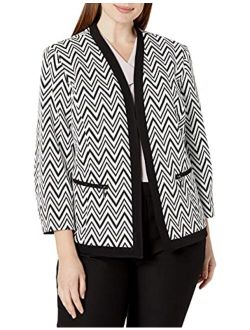 Women's Zig Zag Knit Fly Away Jacket