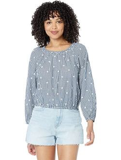 Yumi Top in Cotton Crinkle