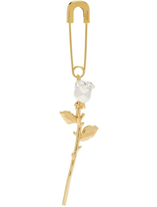 AMBUSH Gold Rose Charm Earring