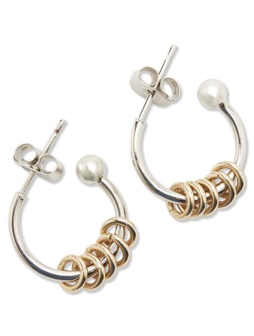 Justine Clenquet Gloria hoop earrings