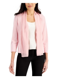 Petite Open-Front Jacket