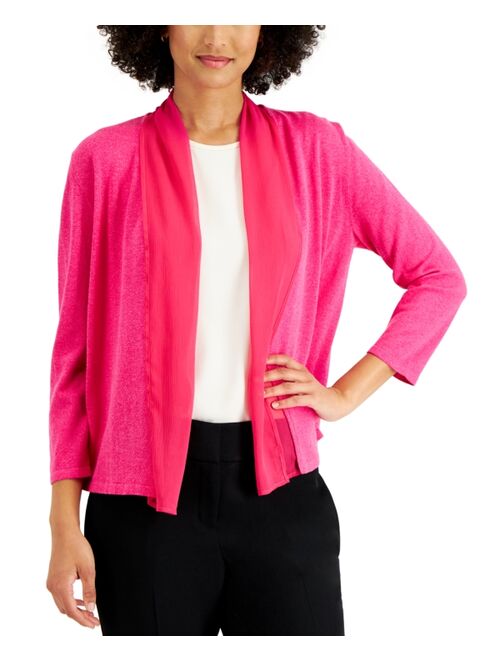 Kasper Petite Open-Front Jacket