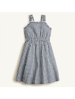 Girls' ruffle tank dress