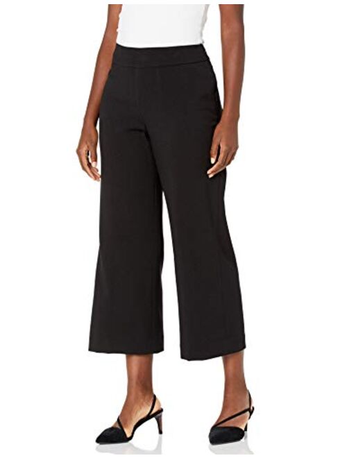 Kasper Women's Crepe Culotte Pant with Side Zip