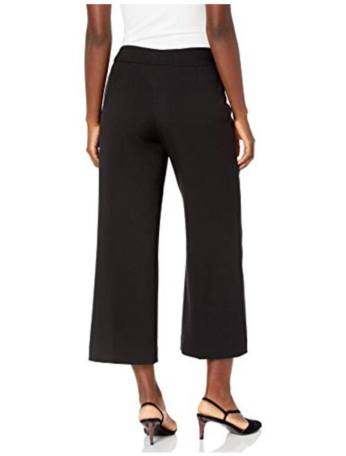 Kasper Women's Crepe Culotte Pant with Side Zip