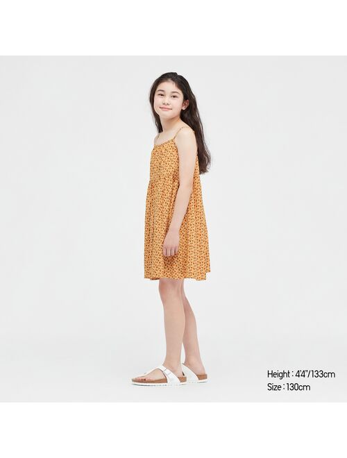 UNIQLO Rayon Printed Camisole Dress