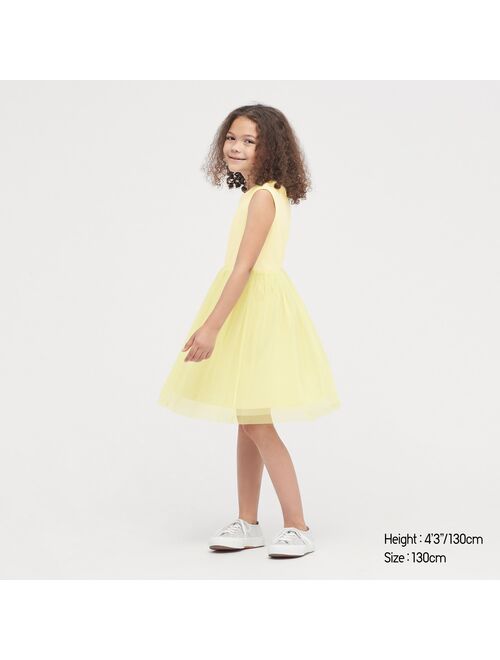 UNIQLO Tulle Sleeveless Dress