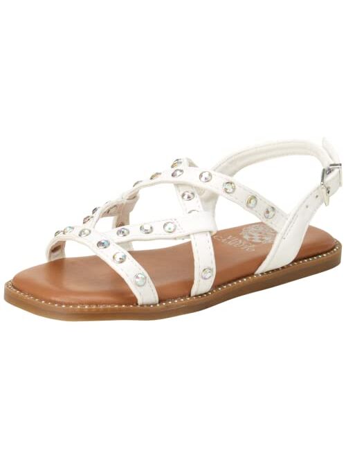 Vince Camuto Little Girls Gladiator Sandals with Studded Leatherette Straps