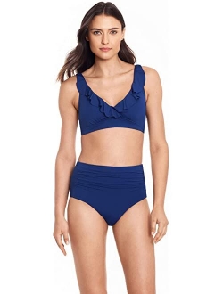 LAUREN Ralph Lauren Beach Club Solid High-Waisted Bottoms