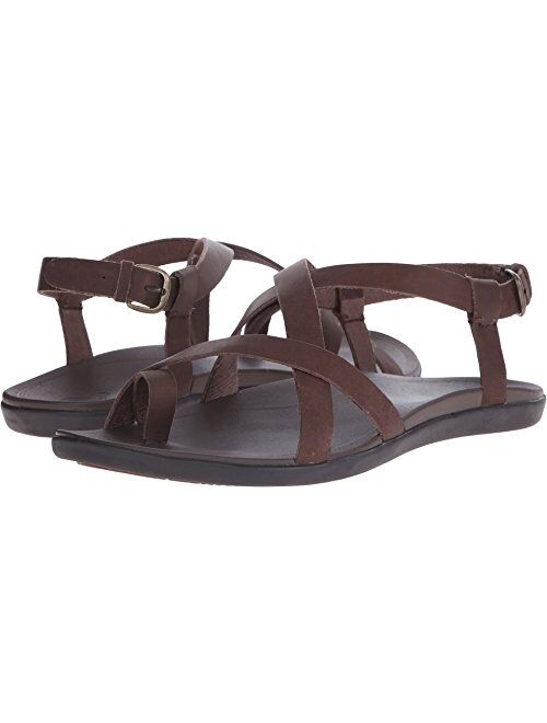 OluKai Upena Women's Beach Sandals, Quick-Dry Flip-Flop Slides, Water Resistant & Modern Low Profile Design, All-Day Comfort Fit & Wet Grip Soles