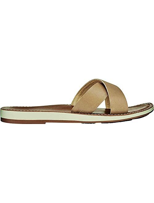 OluKai Ke'a Women's Beach Sandals, Quick-Dry Flip-Flop Slides, Water Resistant & Modern Low Profile Design, All-Day Comfort Fit & Wet Grip Soles