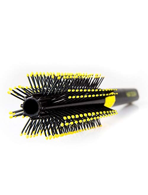 Hair Dough Quiff Roller Round Brush, Small Round Hair Brush is perfect to Style and Add Volume to any Short Hair Style, Roller Brush works great with Wax, Clay, Beard Bal