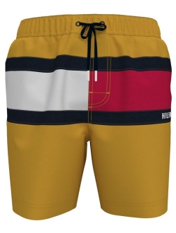 Men's Tommy Flag 6.5" Swim Trunks, Created for Macy's