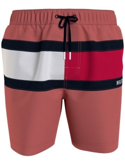 Men's Tommy Flag 6.5" Swim Trunks, Created for Macy's