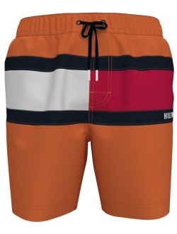 Men's Tommy Flag 6.5" Swim Trunks, Created for Macy's