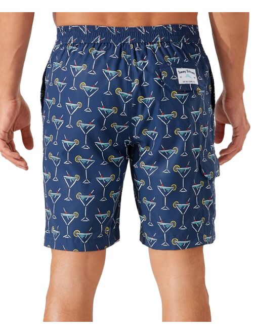 Tommy Bahama Men's Baja Midnight Printed 9" Board Shorts