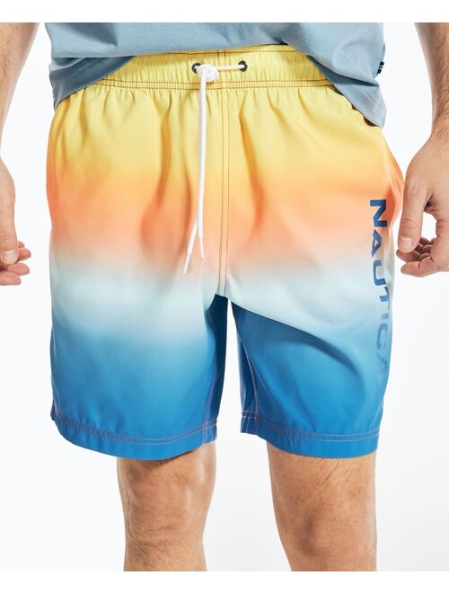 Nautica Men's Gradient Logo Swimsuit