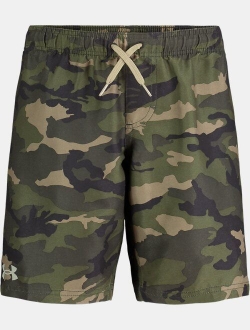 Boys' UA Hyper Camo Mash Volley Shorts