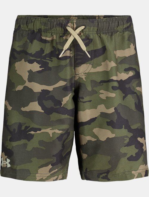 Under Armour Boys' UA Hyper Camo Mash Volley Shorts