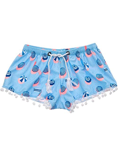 Snapper Rock French Riviera Swim Shorts (Toddler/Little Kids/Big Kids)