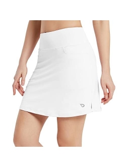 Women's 16'' Golf Skirts High Waisted Tennis Athletic Running Workout Active Skorts with Pockets