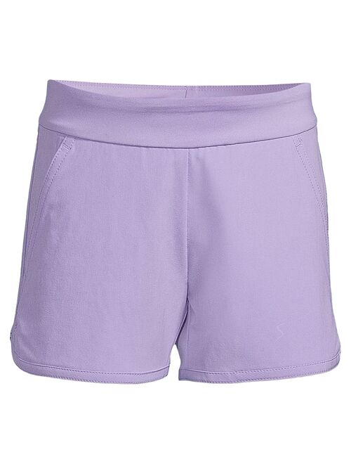 Girls 2-20 Lands' End Stretch Comfort Waist Swim Shorts in Regular, Slim & Plus