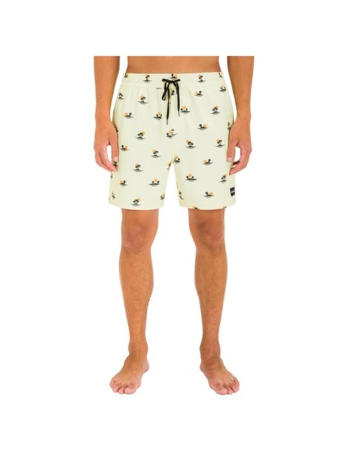 Hurley Men's Cannonball Volley Swim Trunks